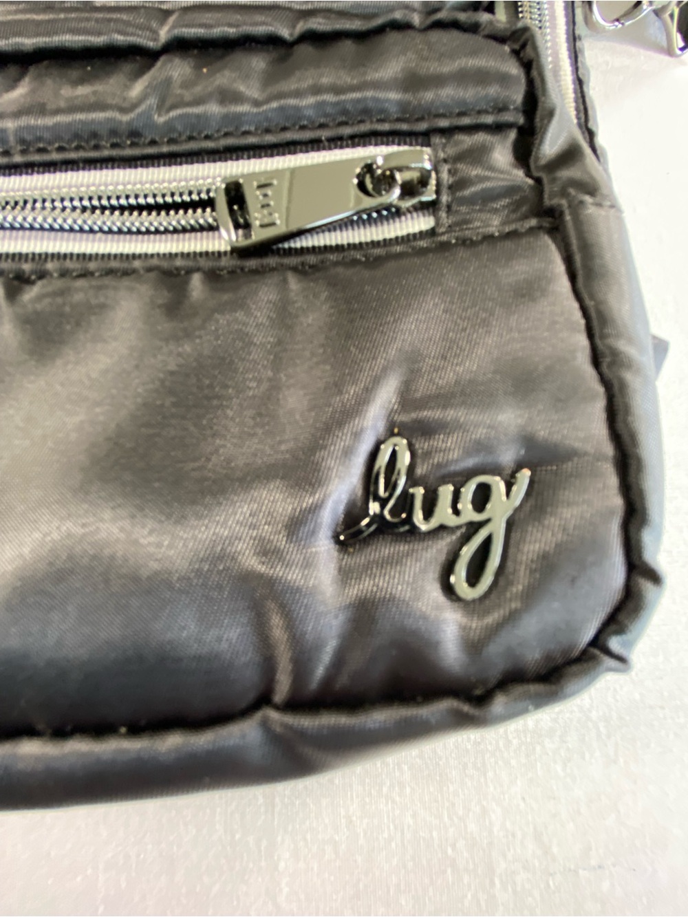 Black Quilted Lug Wrangler Bag Crossbody Purse - Picture 3 of 11